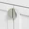 Gliderite Hardware 1-1/2 in. Center to Center Semi Circle Knob Satin Nickel 4844-SN-1 - alternate 2